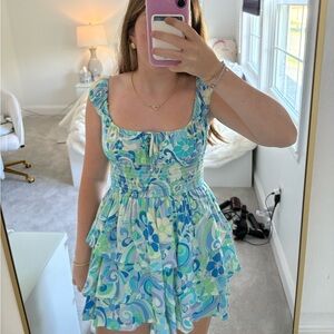 Sky To Moon floral romper